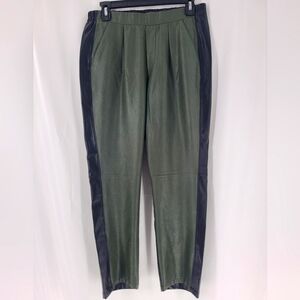 David Lerner Faux Lather Pants Sz Small